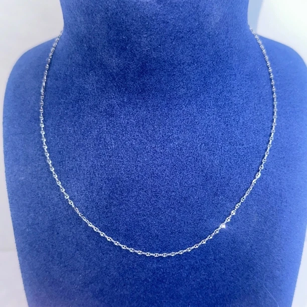 PT950 猪鼻子铂金项链 3.59克 46cm #xjy000048