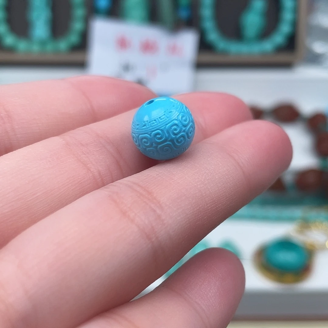 无非金属湖北十堰高瓷绿回纹