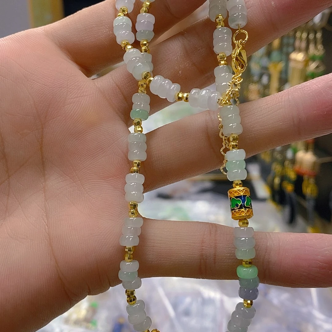 翡翠合金耳饰翡翠