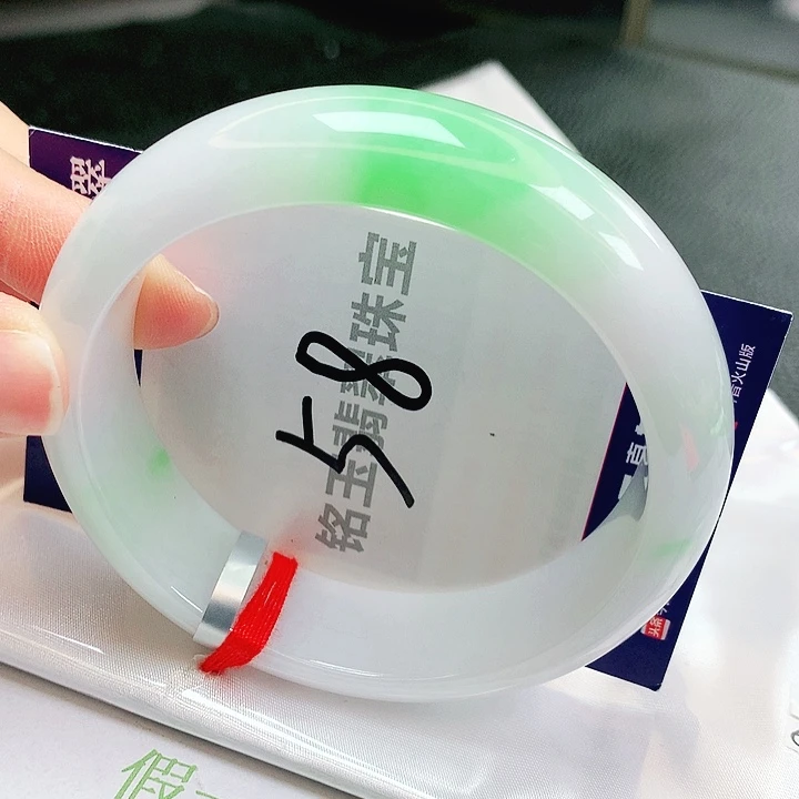 翡翠未镶嵌手镯缅甸天然a货翡翠手镯