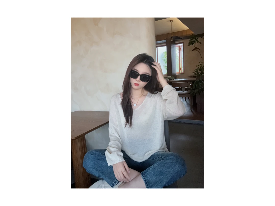 新款“夏日摩卡”针织衫877#P02400新款千金玛德琳时髦百搭针织衫