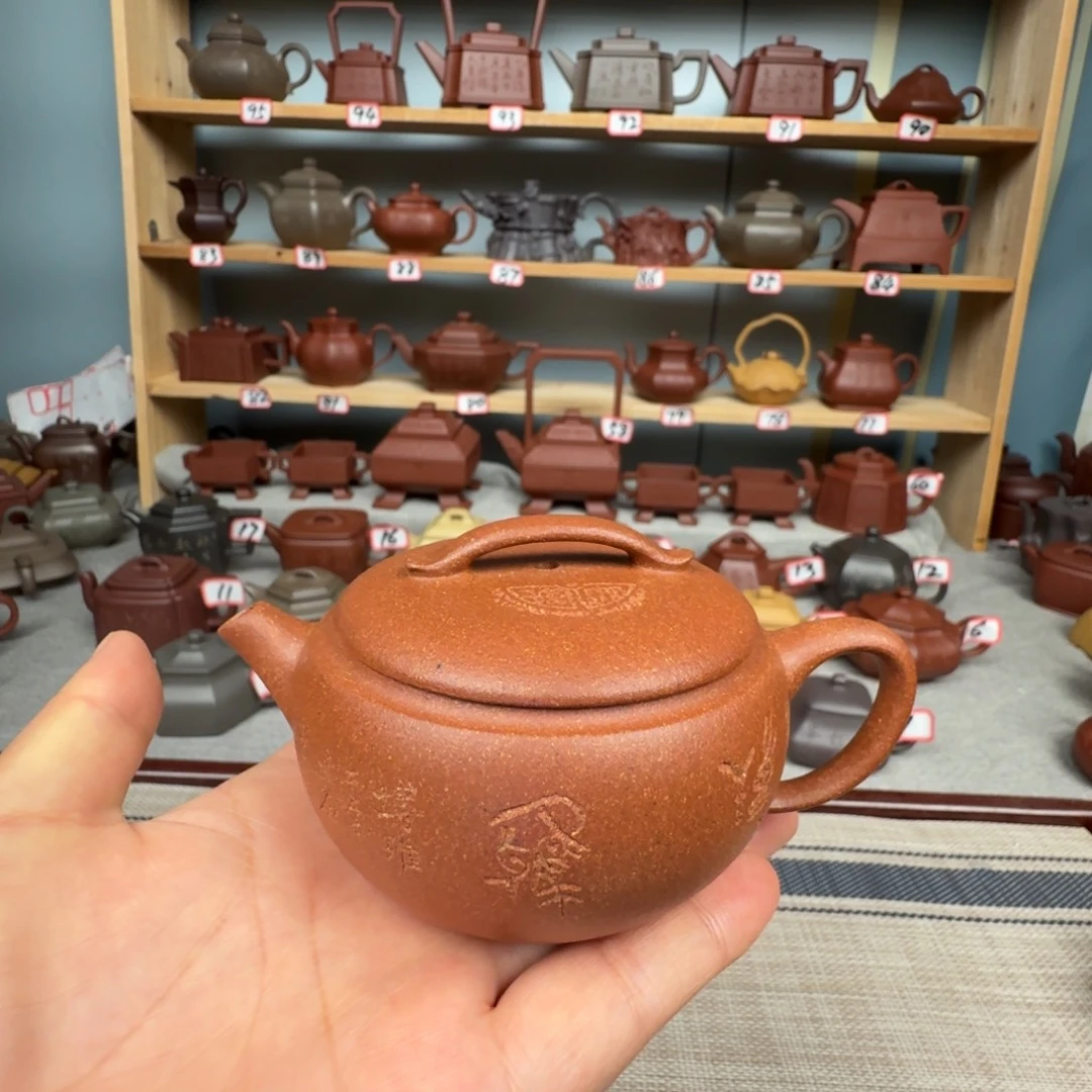 茶壶段泥半手工制作