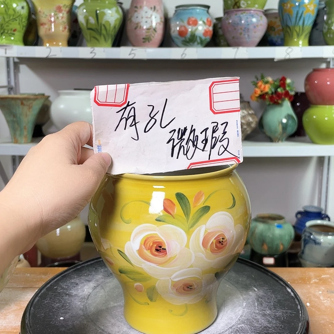 景德镇陶瓷高温陶瓷花盆