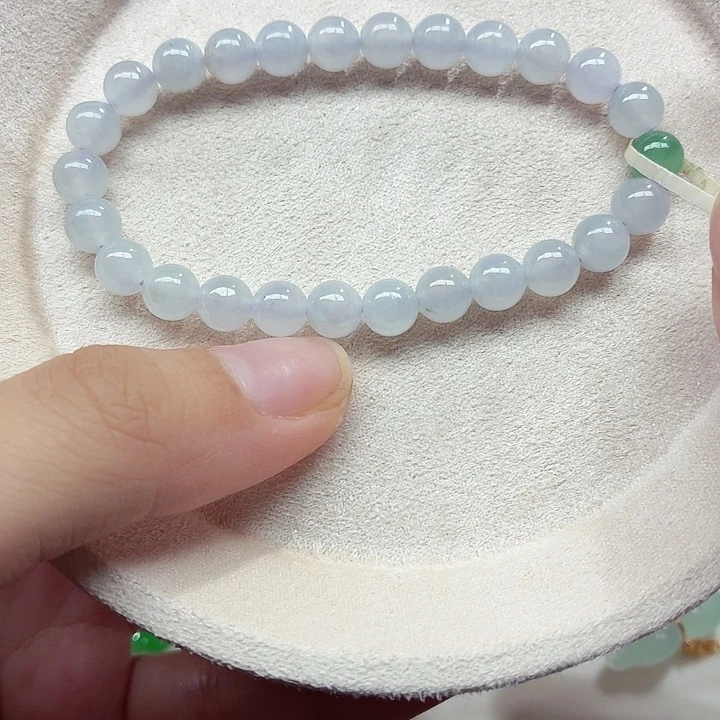未镶嵌手链翡翠天然缅甸翡翠A货卡7