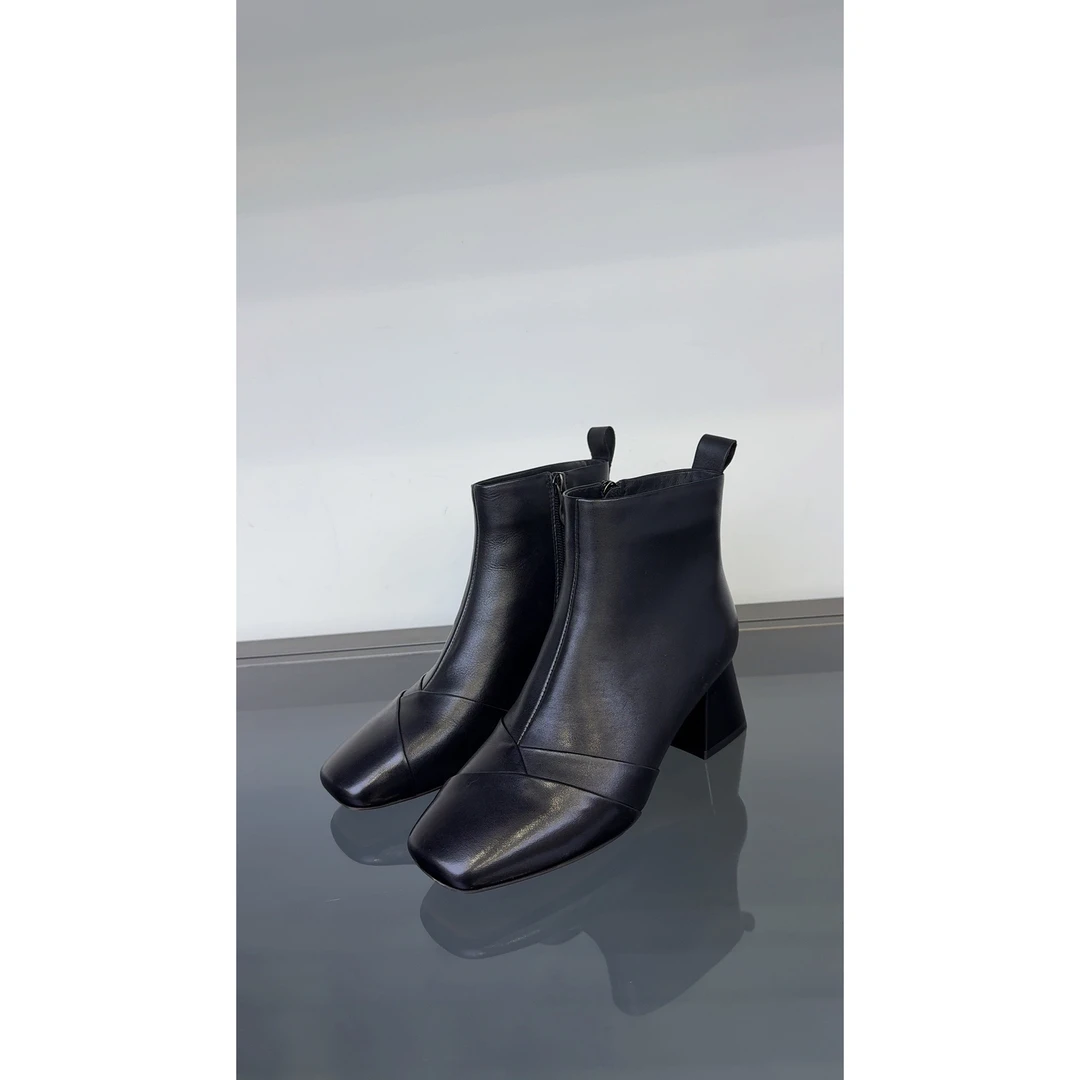 品牌原单牛皮靴子【皮里】【清仓】【A3】——271-607