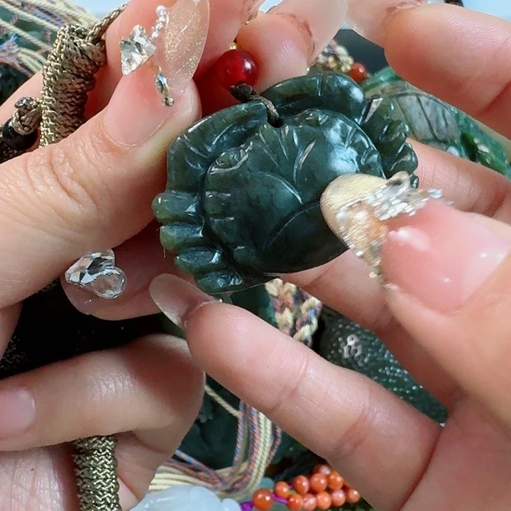 和田玉把件未镶嵌