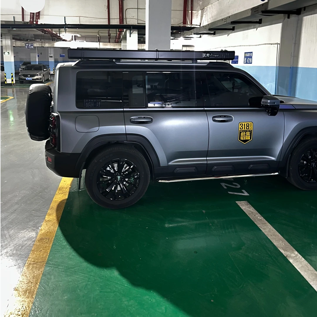 哈弗猛龙户外侧边帐篷车顶架防晒防雨车载车顶侧边天幕