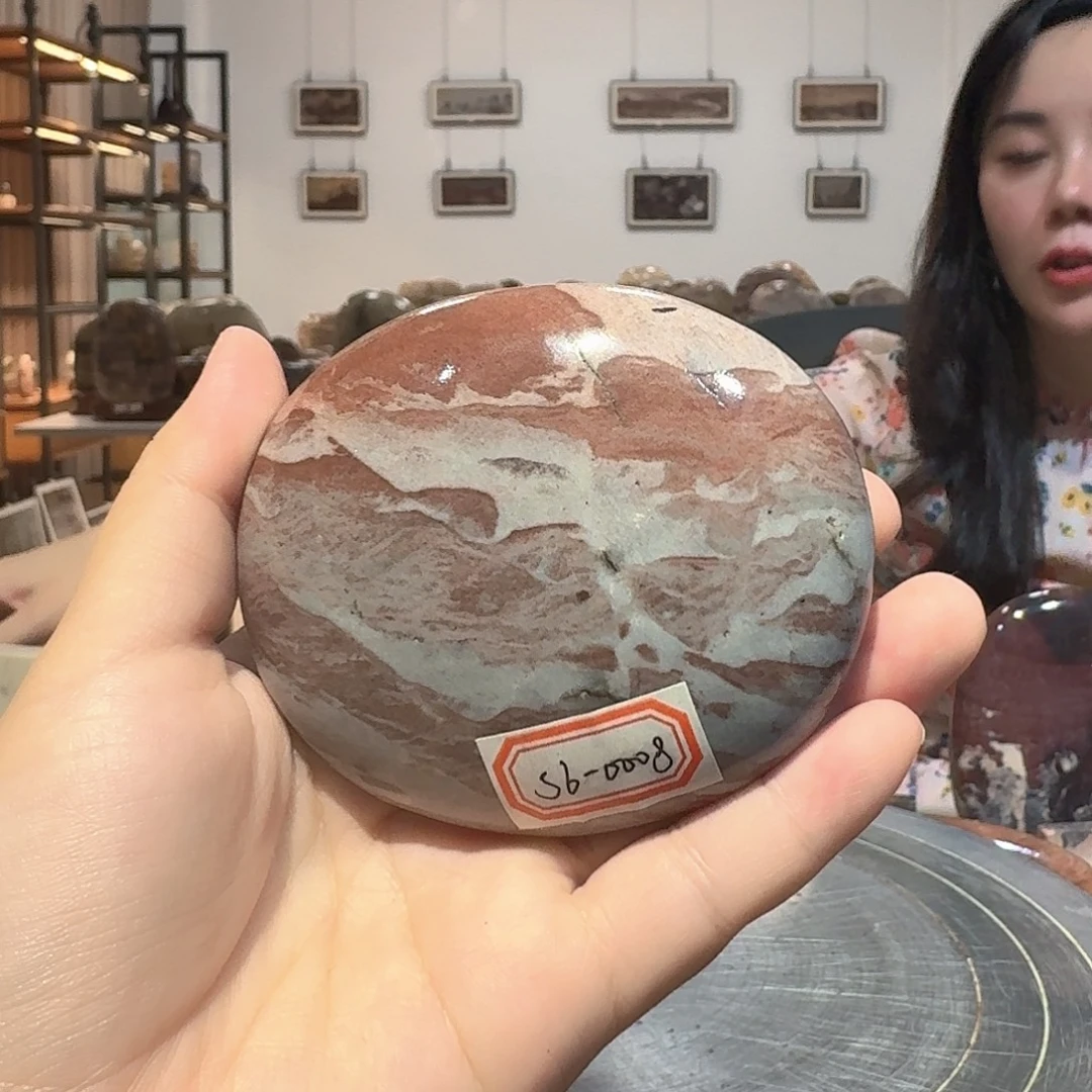 长江画面石小摆件