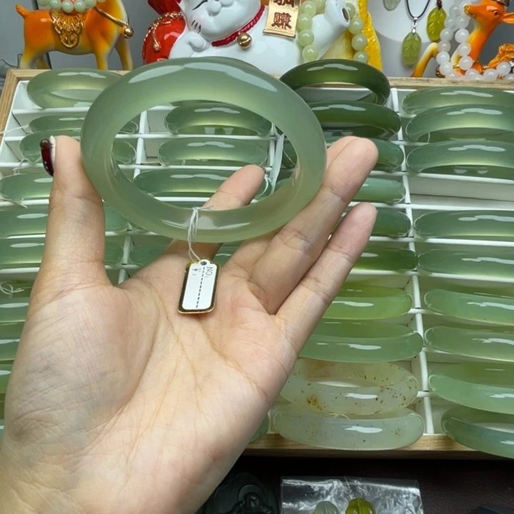 悸***岫玉未镶嵌手镯岫玉