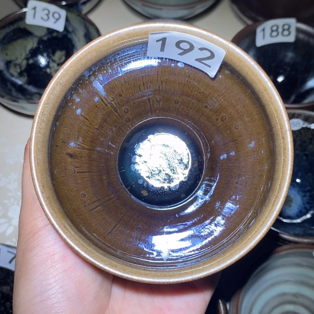 茶盏建窑建盏192号哈哈哈