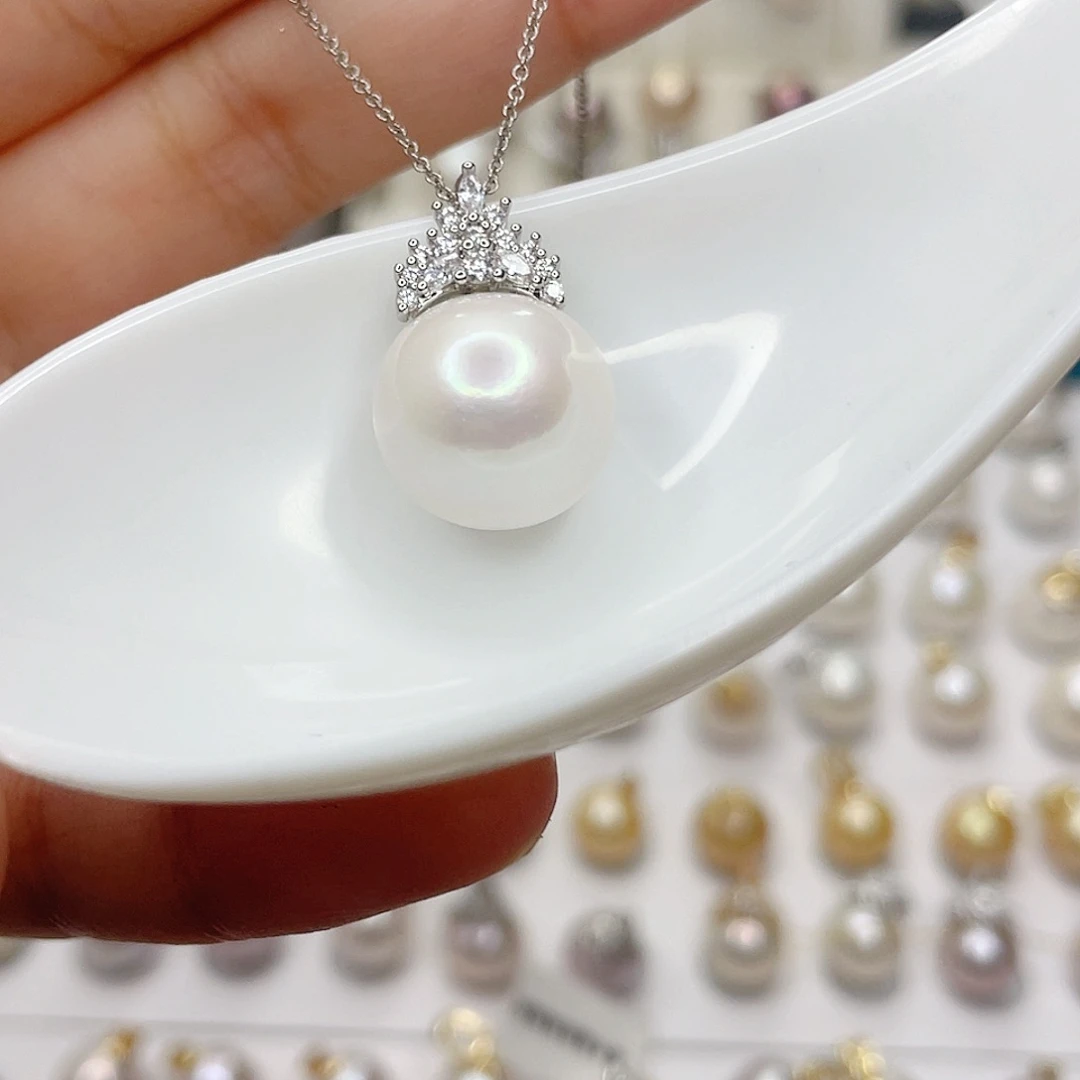 淡水珍珠合金吊坠(赠链)