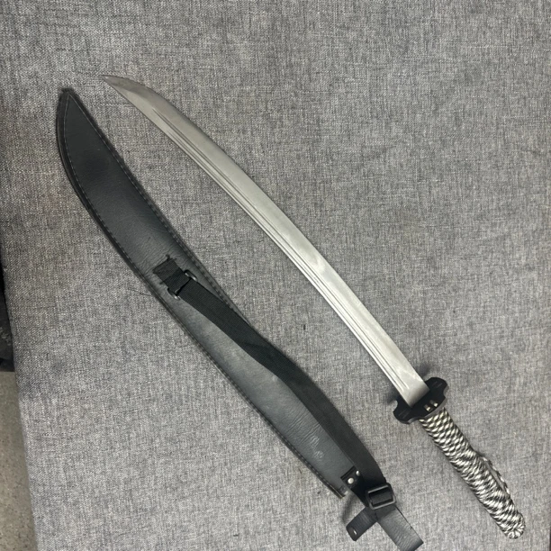 龙泉昊天宝剑一体刀剑绣春刀锰钢唐剑刀具防身冷兵器未开刃
