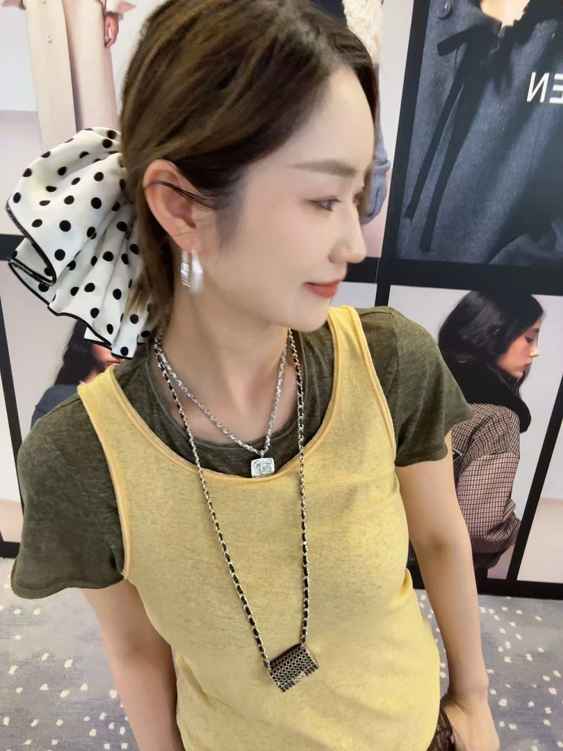 ys以十七25新款波浪褶皱双层发圈