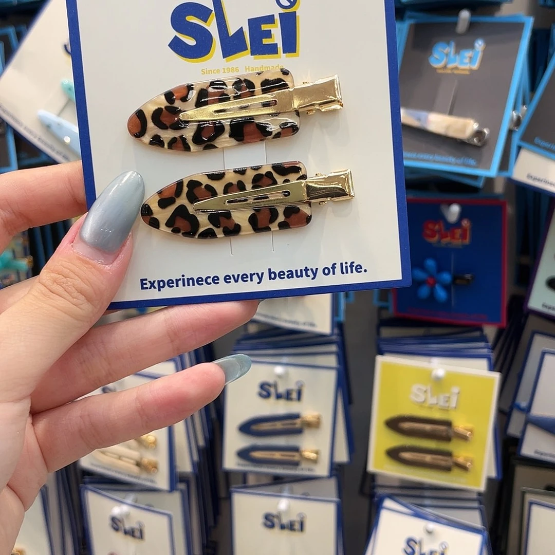 布艺非金属豹纹无痕