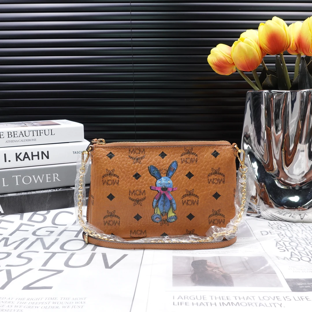 95新 MCM 单肩包/T10238576