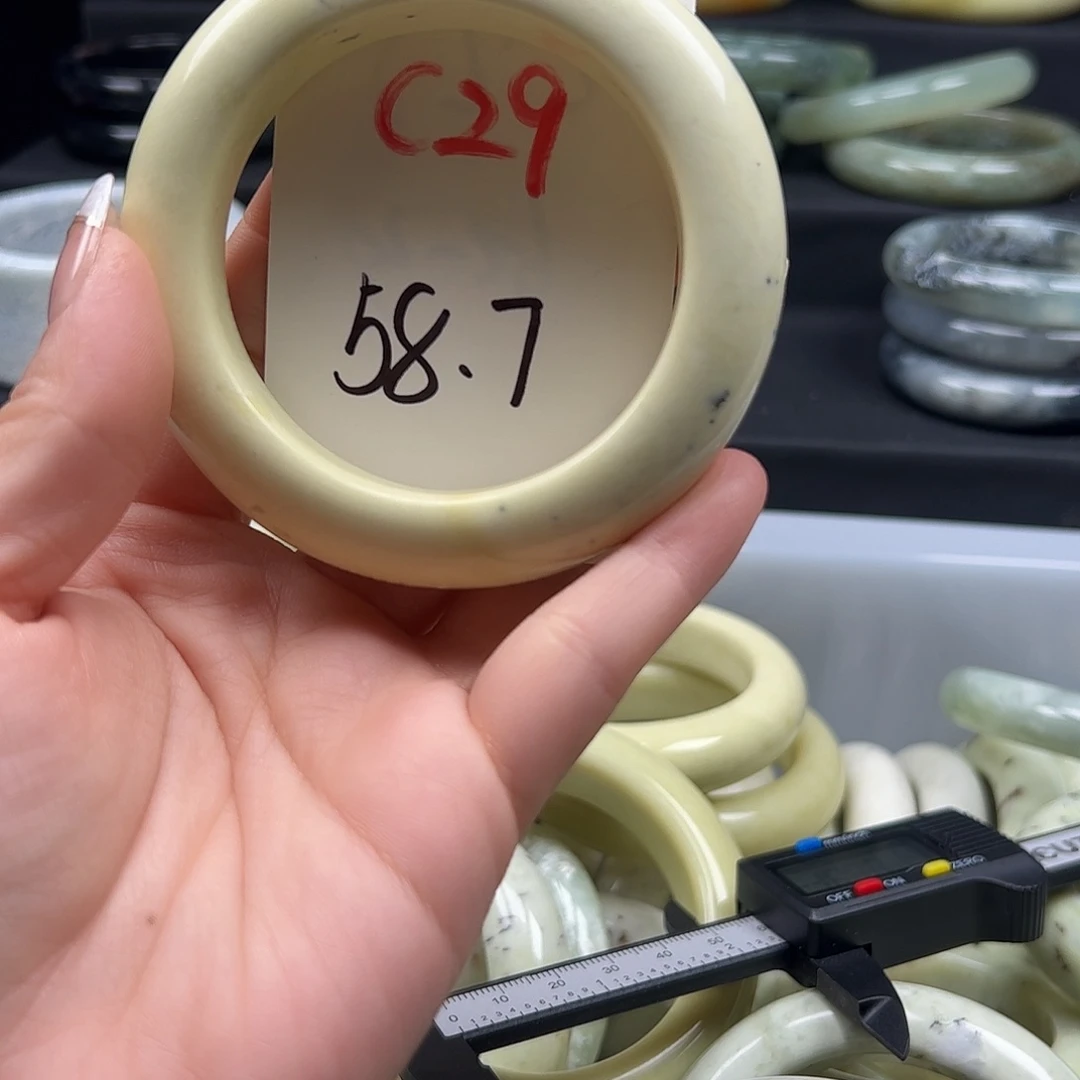 蛇纹石玉合金手镯