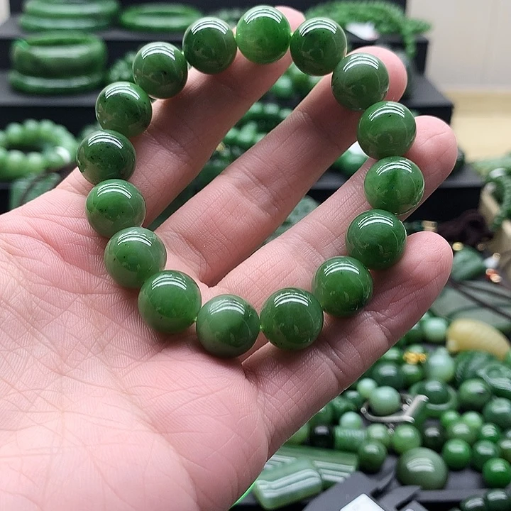 手链未镶嵌和田玉（碧玉）用****5