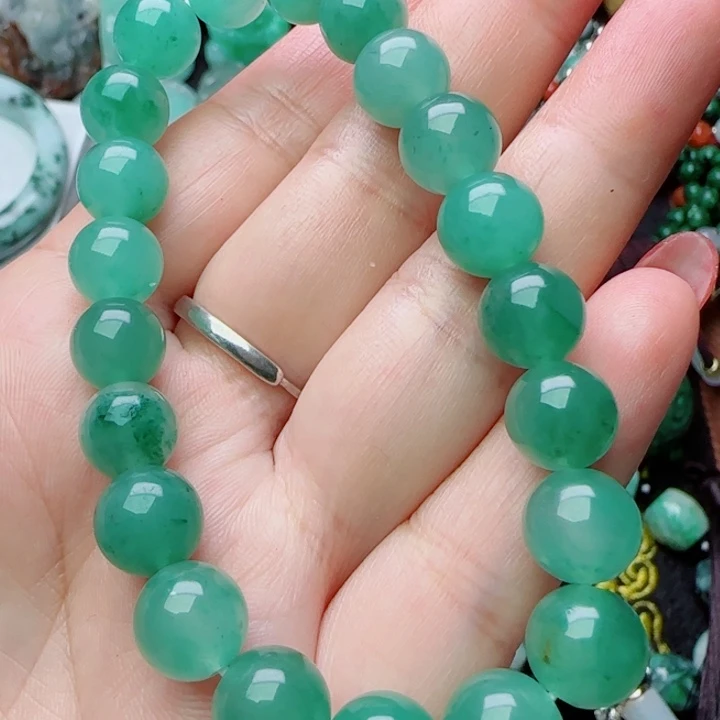 颈饰合金石英质玉天然A货