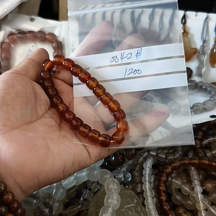 玛瑙/玉髓项链未镶嵌i***手0042