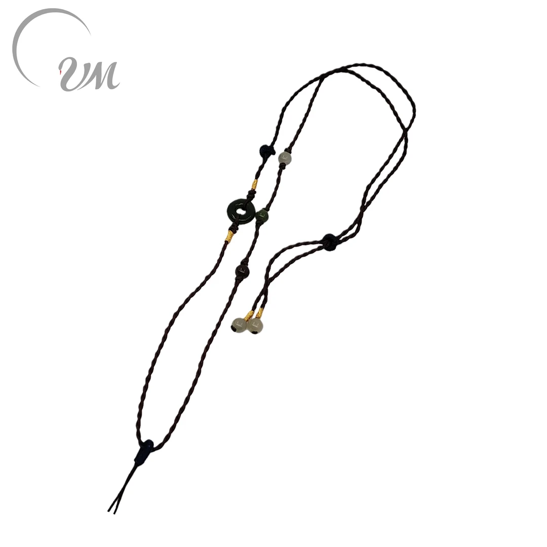 非金属棉绳项链 手工编织新中式颈绳毛衣链多样性发货