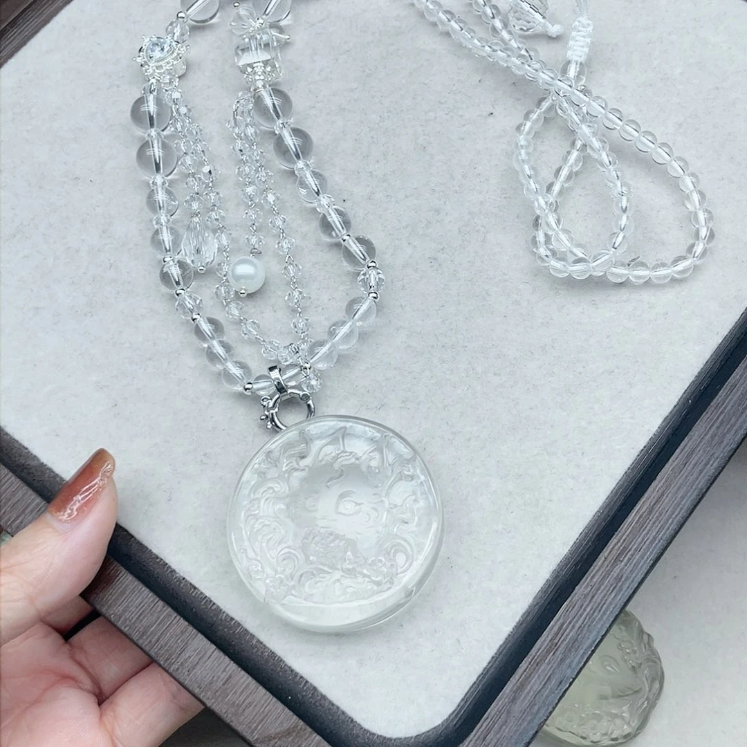 水晶吊坠(不含链)未镶嵌重****?