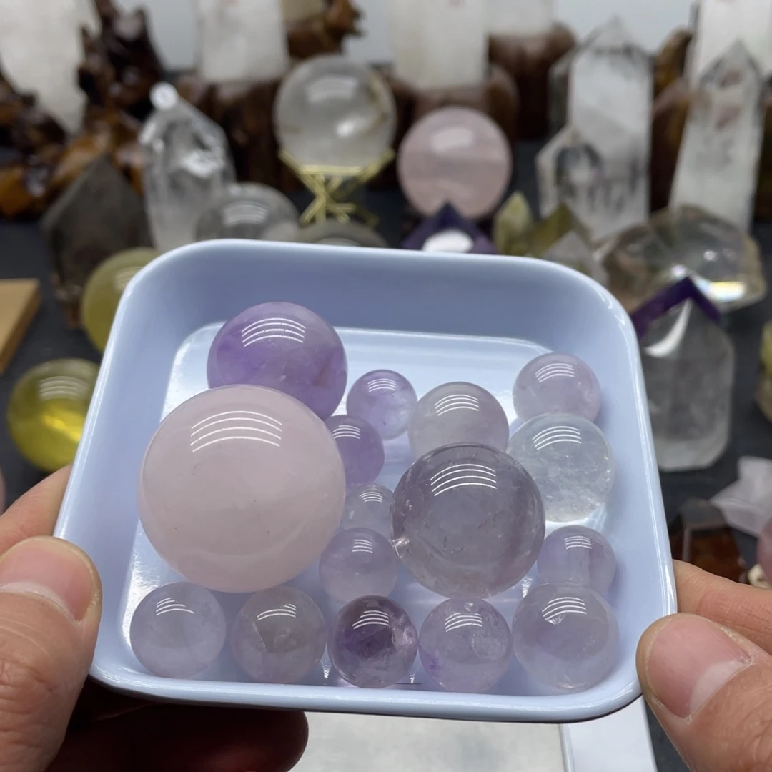 水晶228未镶嵌一***碗福利球