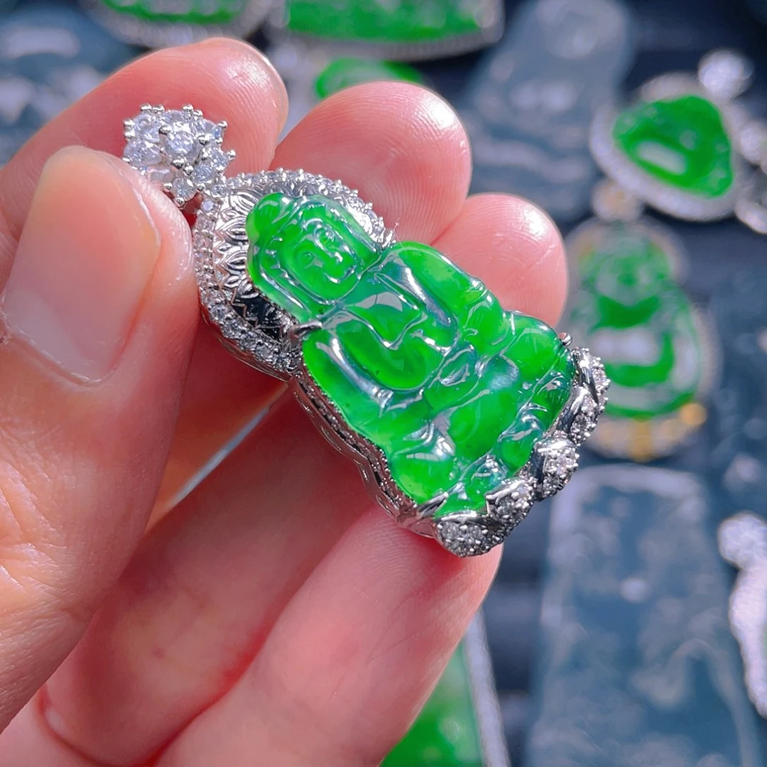 颈饰未镶嵌翡翠翡翠