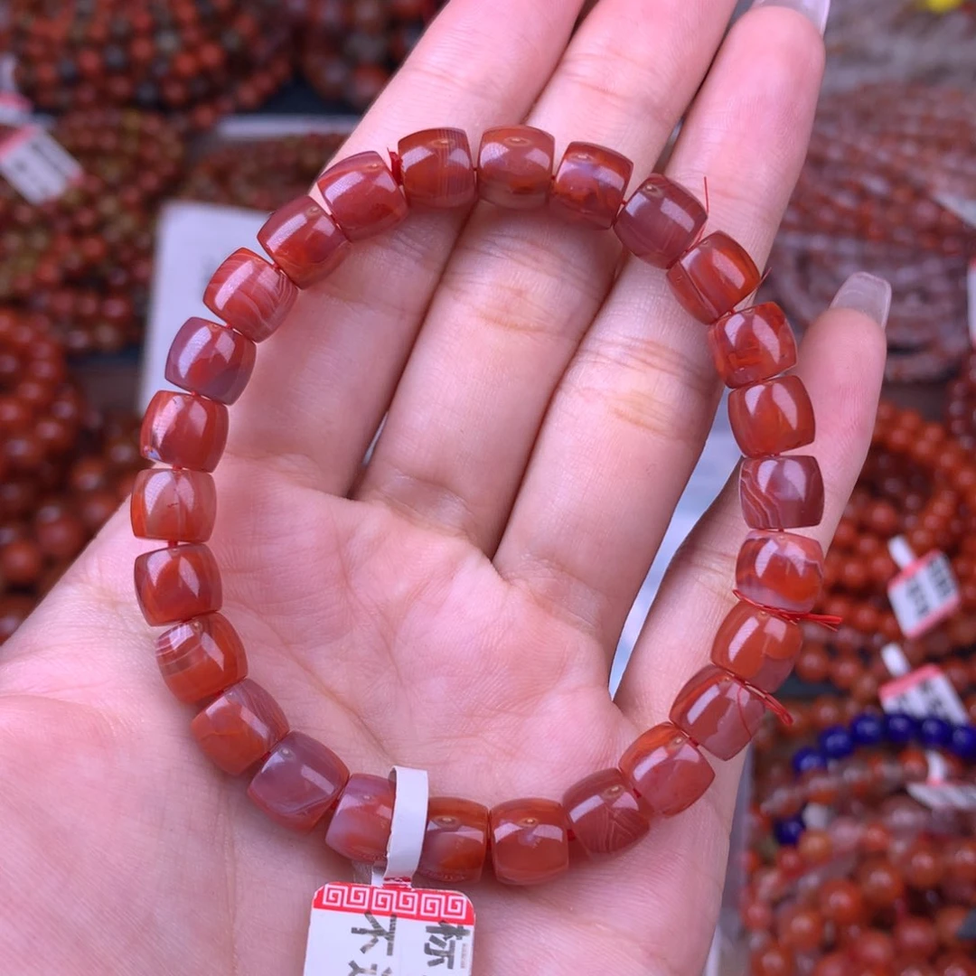 未镶嵌手链南红玛瑙卡8