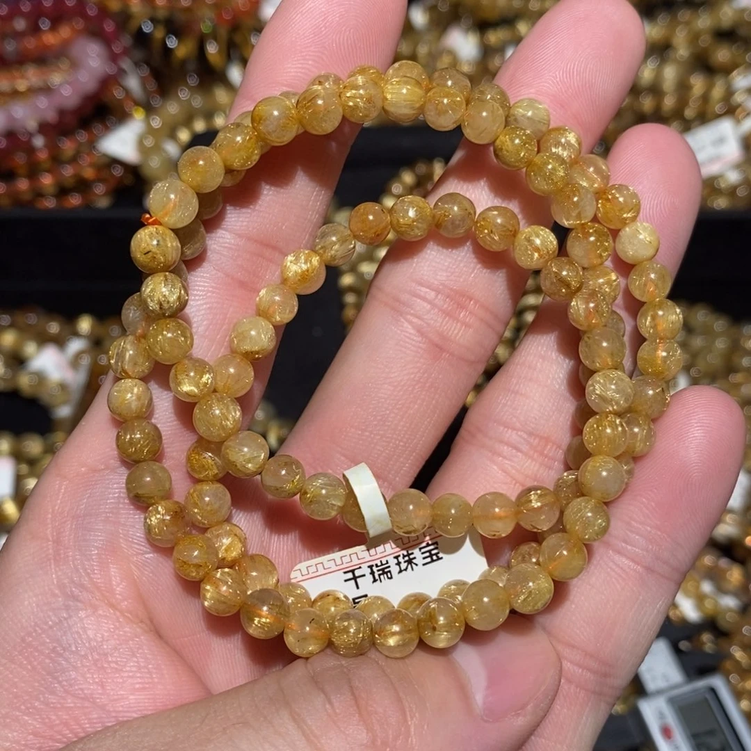 未镶嵌手串水晶手串