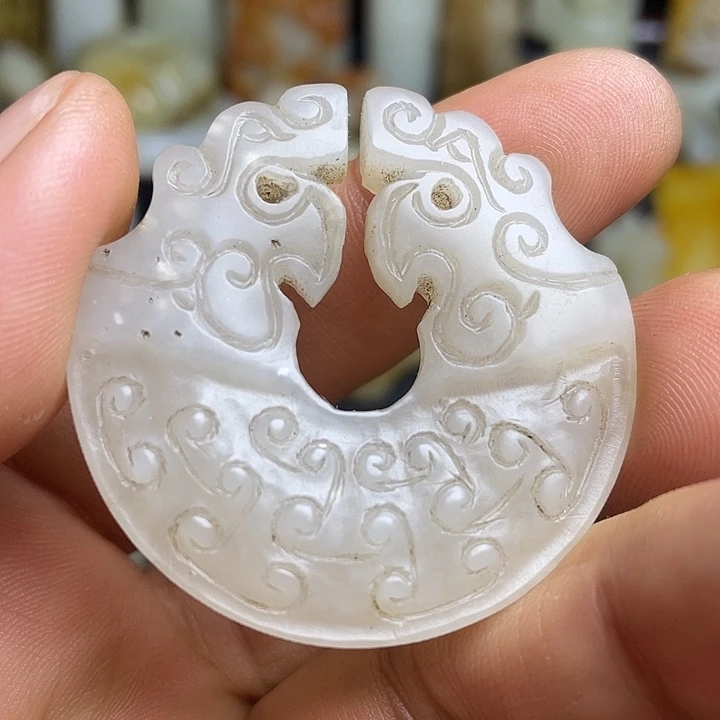 颈饰未镶嵌和田玉