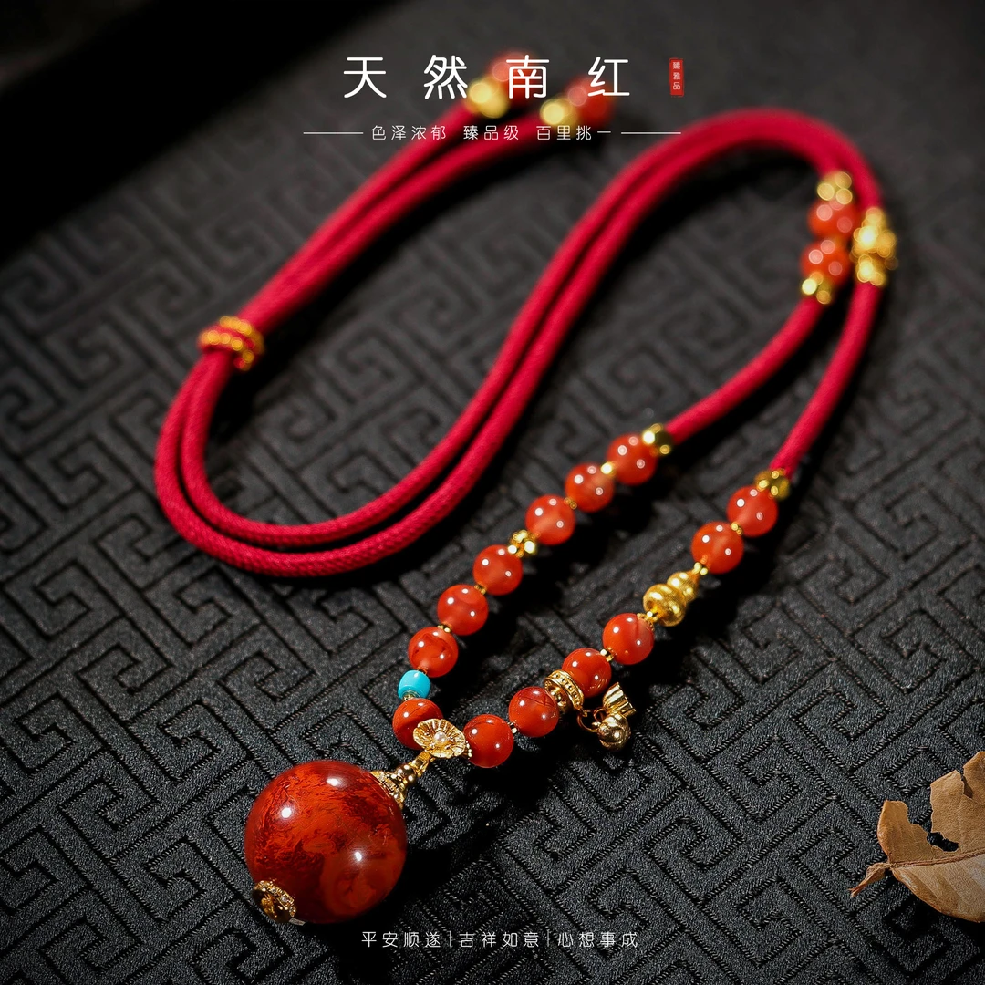 【李哥推荐】南红项链@ZY50728022@