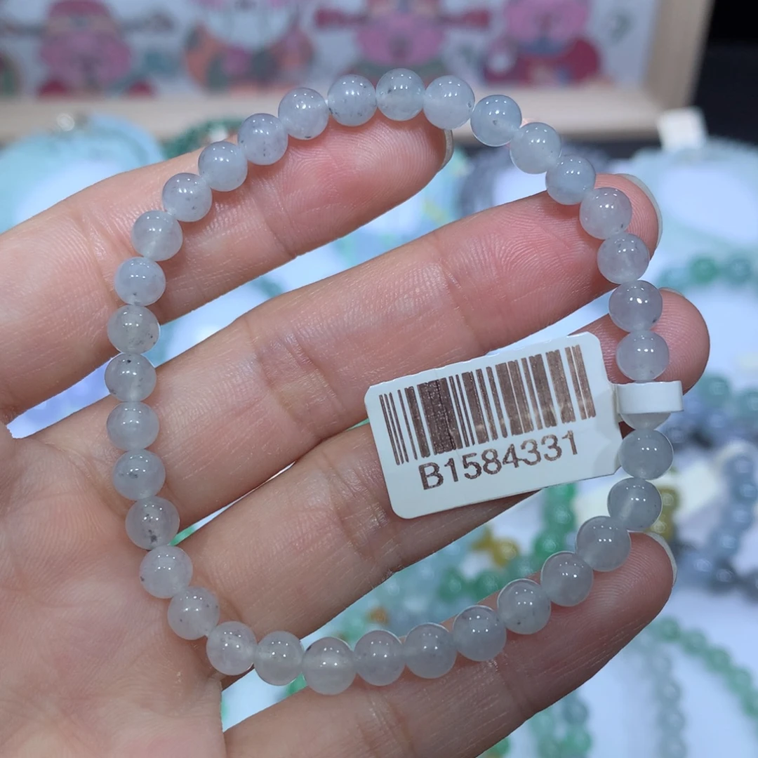 翡翠未镶嵌手链天然