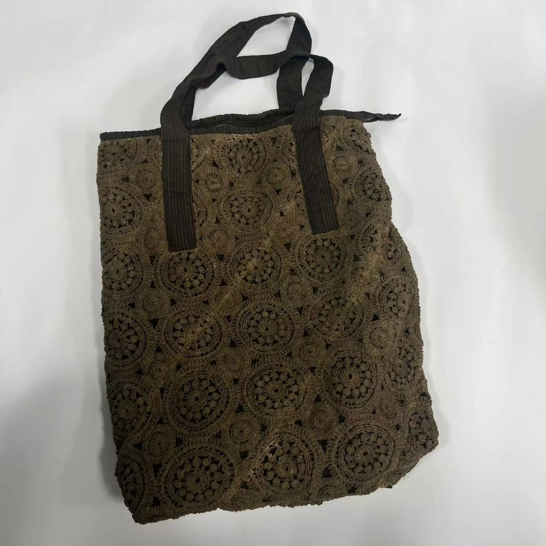 【隐叙原创】6027新款复古百搭休闲单肩镂空双肩包