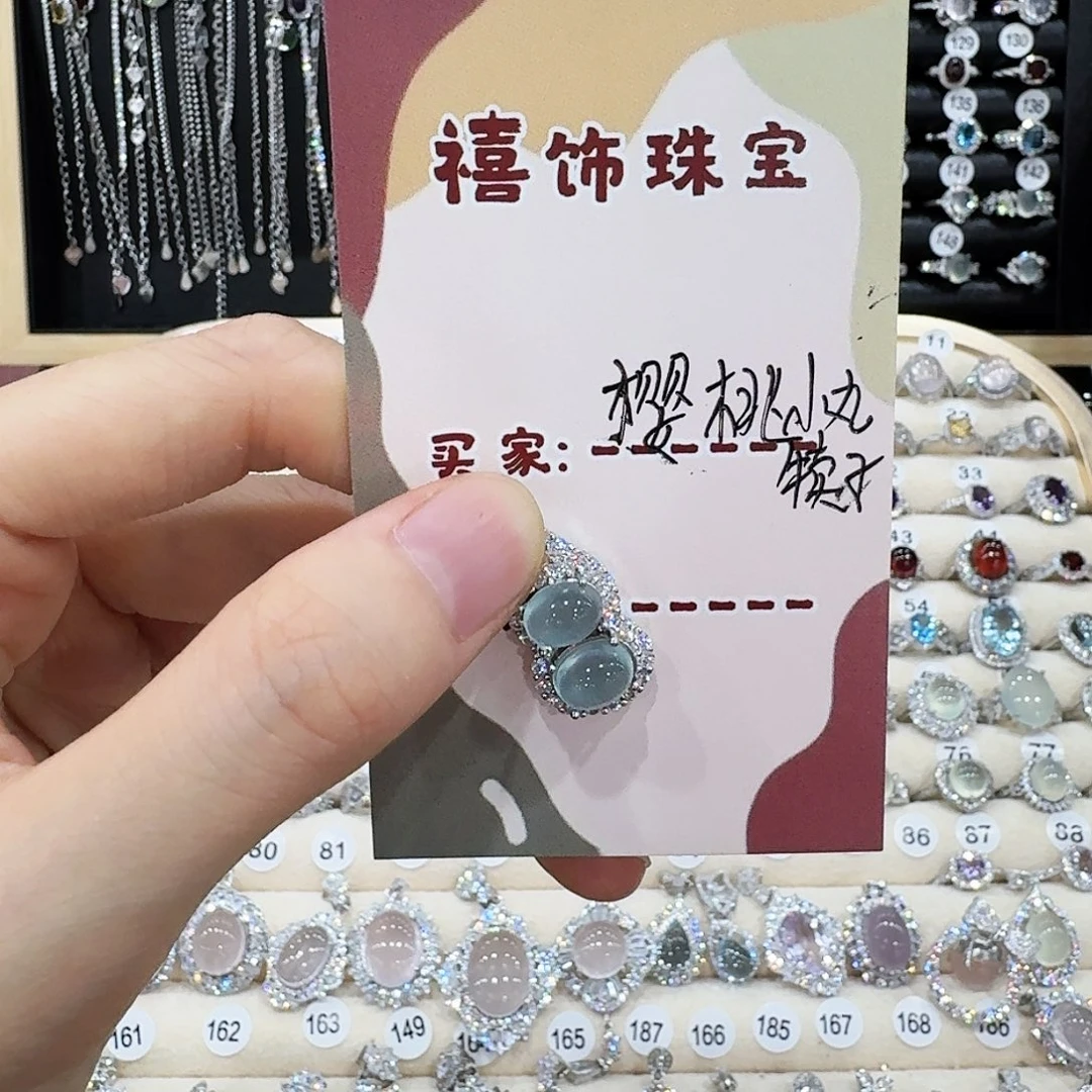 蛇纹石玉银S925镶嵌颈饰吊坠