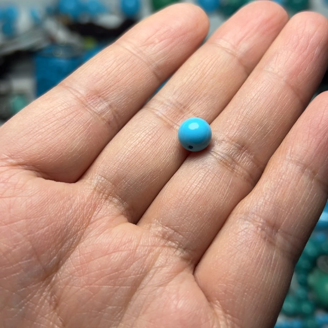 卡8+蓝色珠子单珠散珠