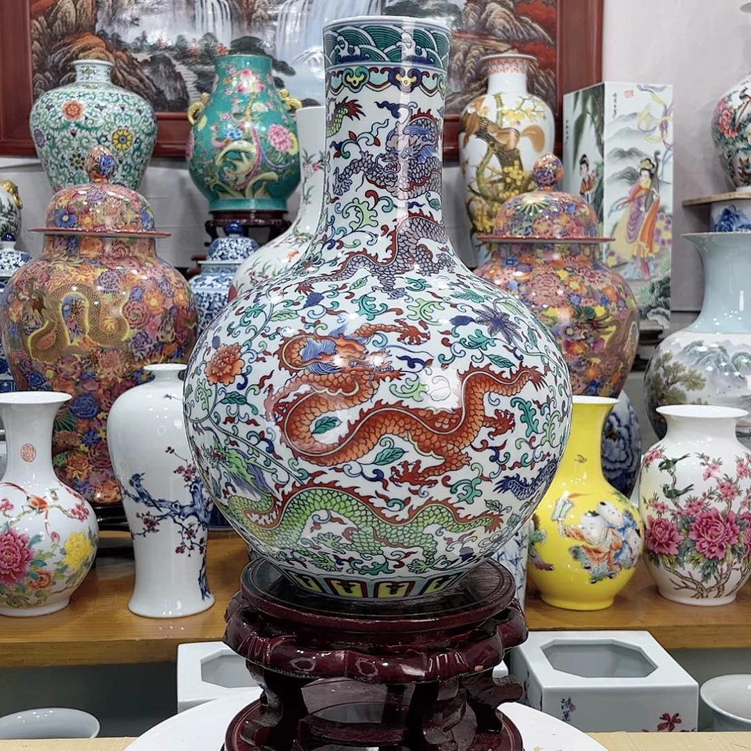 無***界摆件景德镇的陶瓷