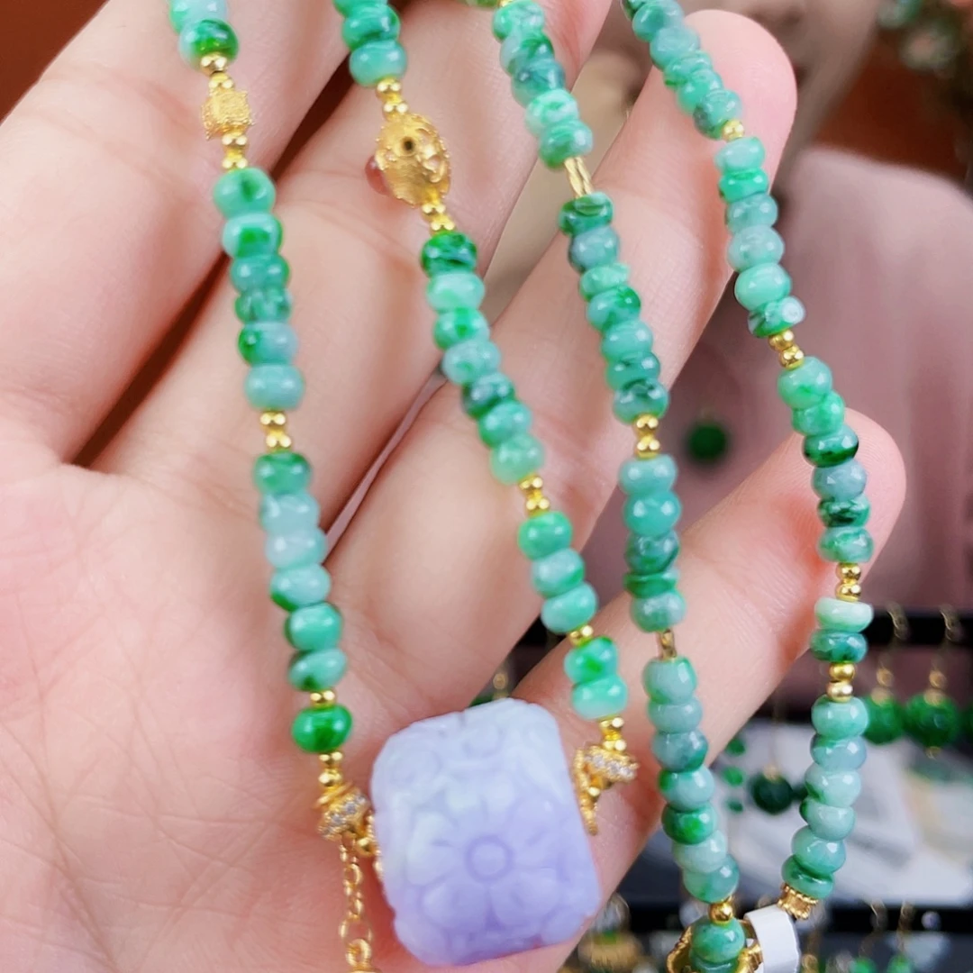 翡翠未镶嵌耳饰饰品