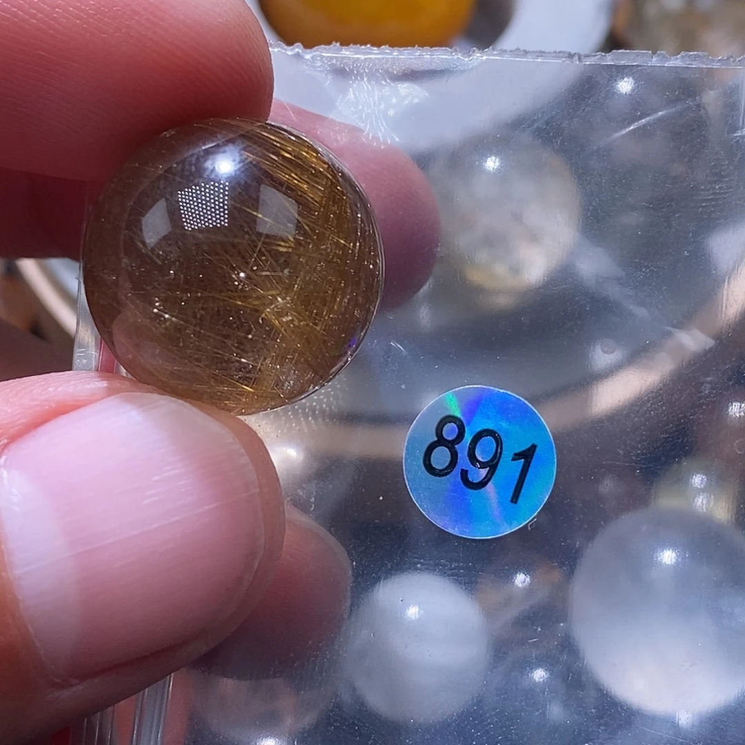 卡***界未镶嵌手链发晶天然水晶