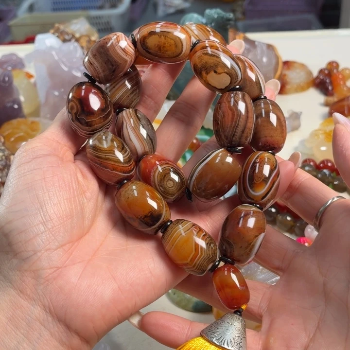 玛瑙/玉髓未镶嵌吊坠(不含链)