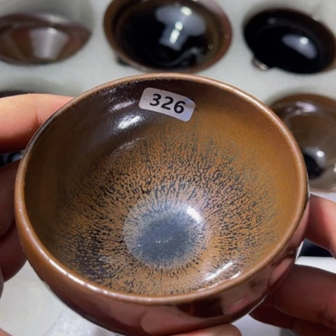 茶盏原矿原釉柴烧建盏