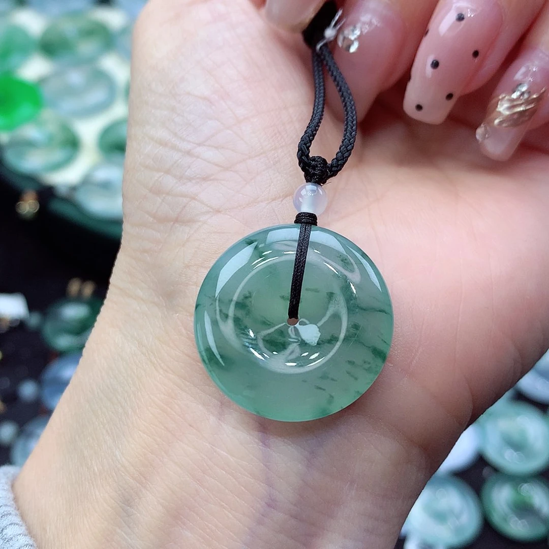 颈饰未镶嵌翡翠编号83尺寸23.4/5.8