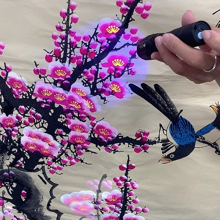 国画国画作品手绘