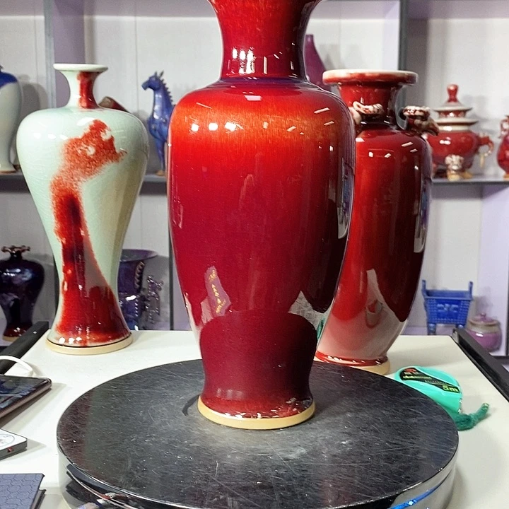 瓶中国神垕精品钧瓷