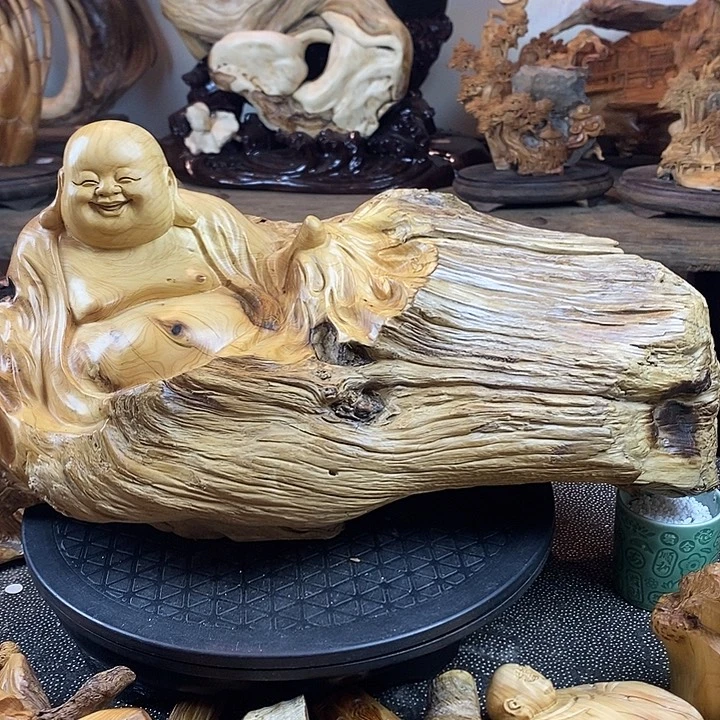 明***煌柏木（崖柏）弥勒7777
