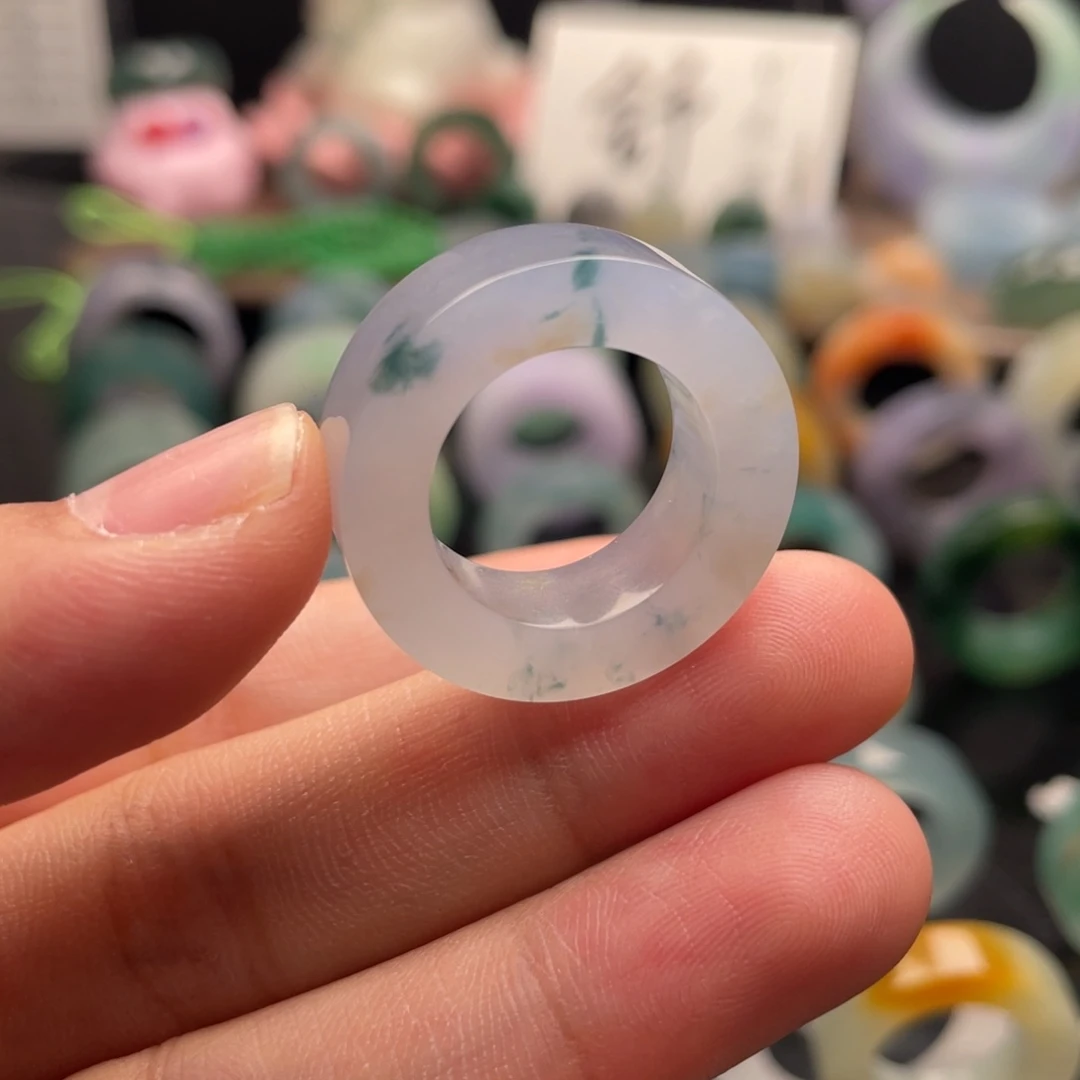 定制翡翠未镶嵌  莫奈花园