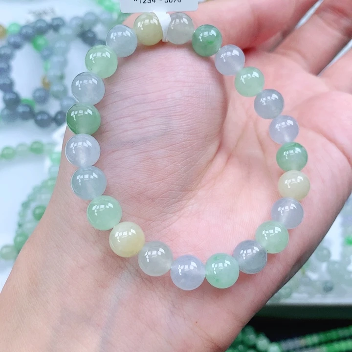 未镶嵌手链翡翠翡翠