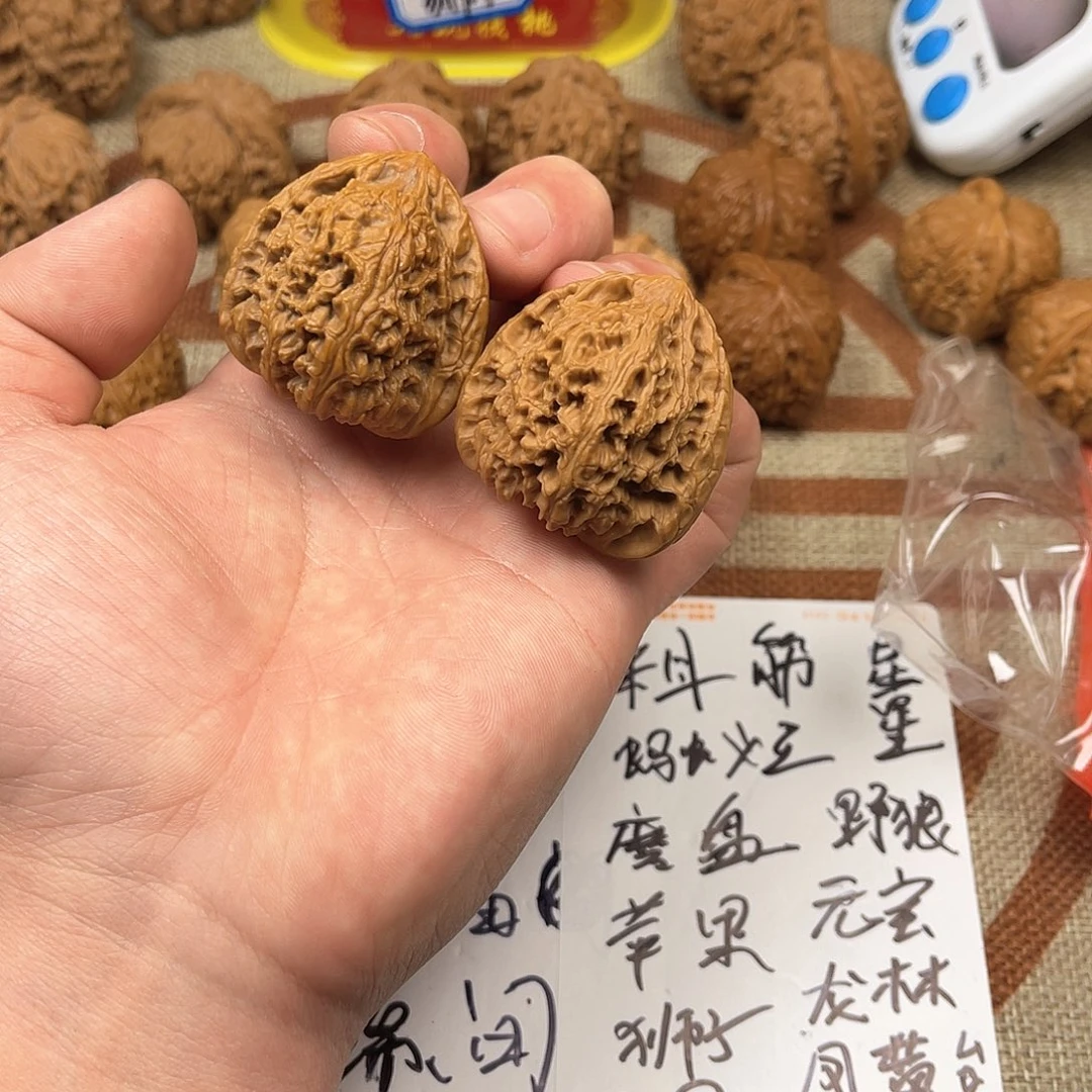 核桃把件39尺全家福三角南疆