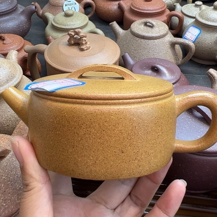 紫砂茶壶黄金段汗瓦