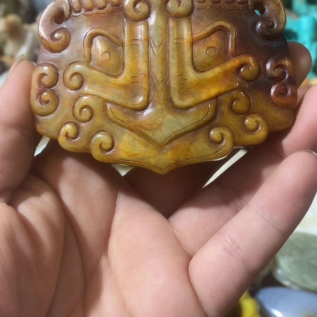 和田玉（糖玉）未镶嵌挂件