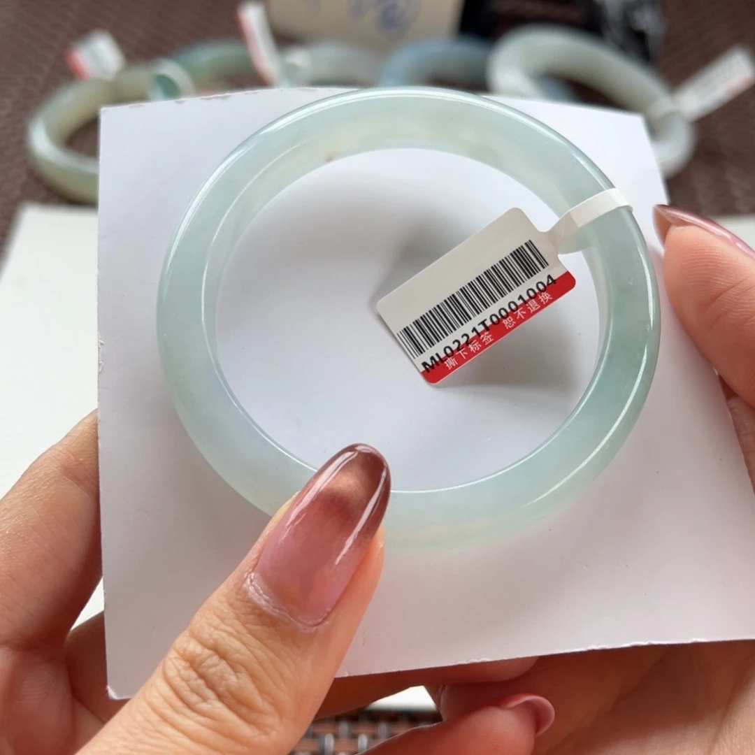 翡翠手镯未镶嵌23号 53.8